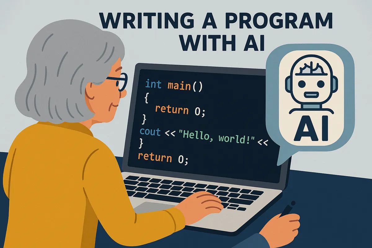 Blogginlägg: Programmering med hjälp av AI